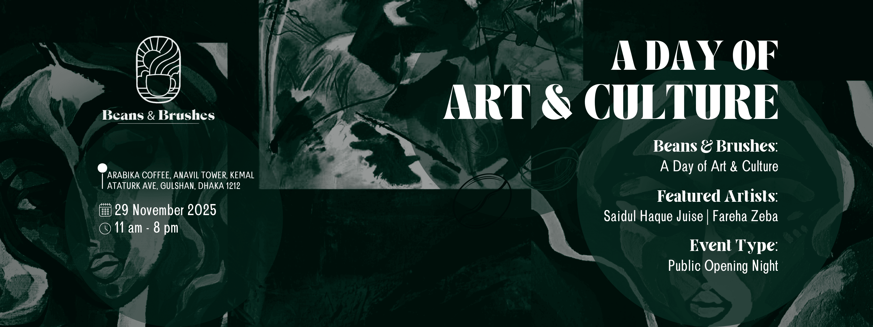 Beans and Brushes: A Day of Art & Culture